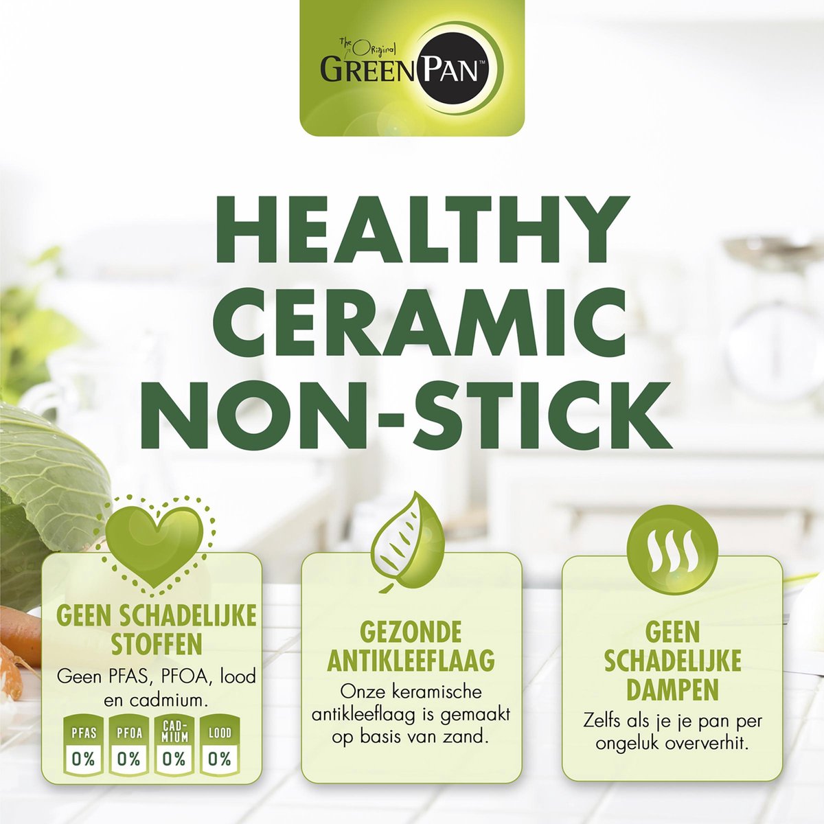 Greenpan koekenpan 30cm