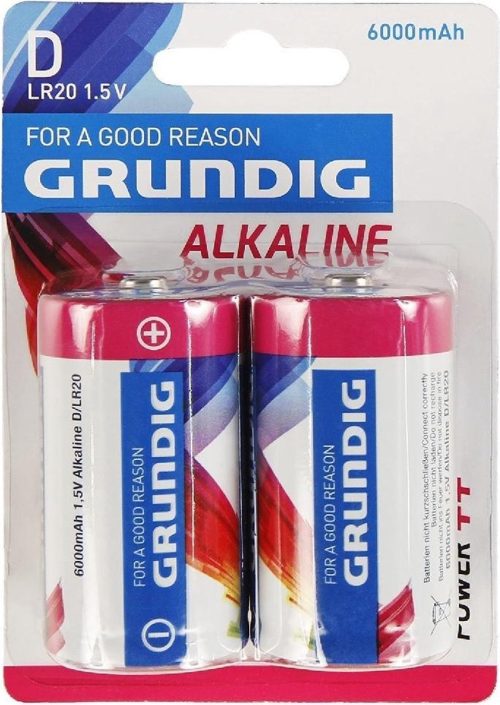 Grundig d batterijen 2 stuks