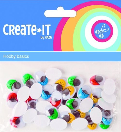 Hobby wiebelende gekleurde ogen