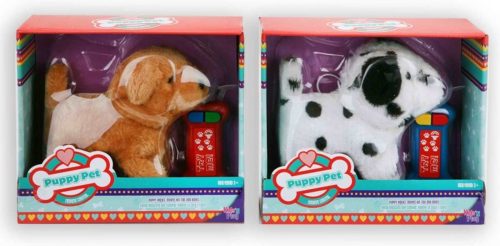 Hondje met afstandsbediening