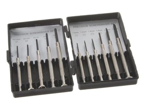 Horloge schroevendraaiers 11-delig