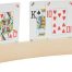Kaartenhouder hout