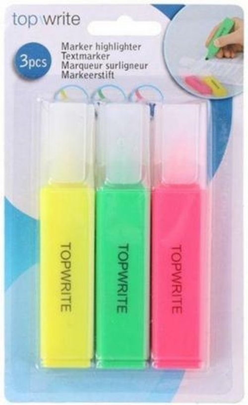 Markeerstiften 3 stuks