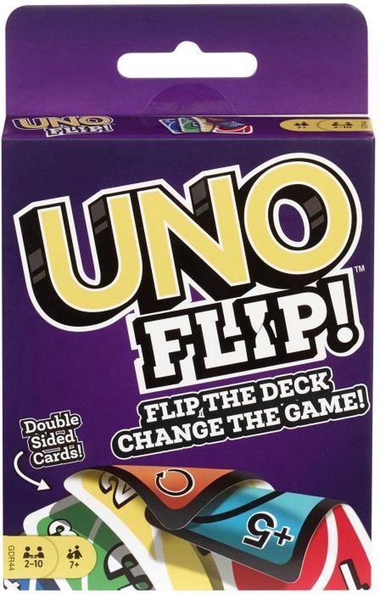 Mattel spel uno flip