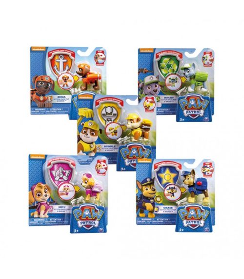 Paw Patrol + badge assorti