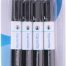 Permanent markers 4 stuks