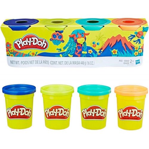 Play-doh klei klassieke kleuren 4 stuks