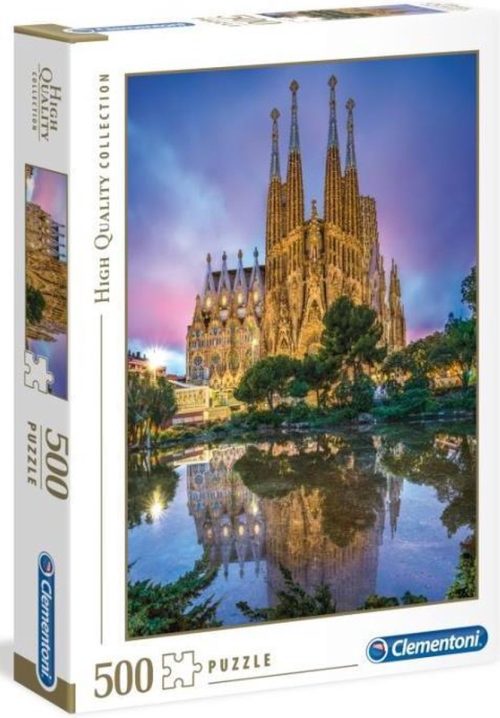 Puzzel 500 stukjes barcelona clementoni