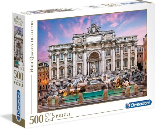 Puzzel 500 stukjes de trevi fontein clementoni