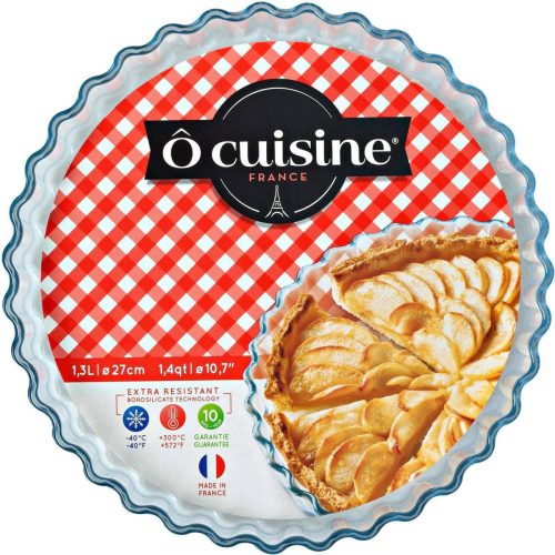 Quichevorm/taartvorm glas 27cm