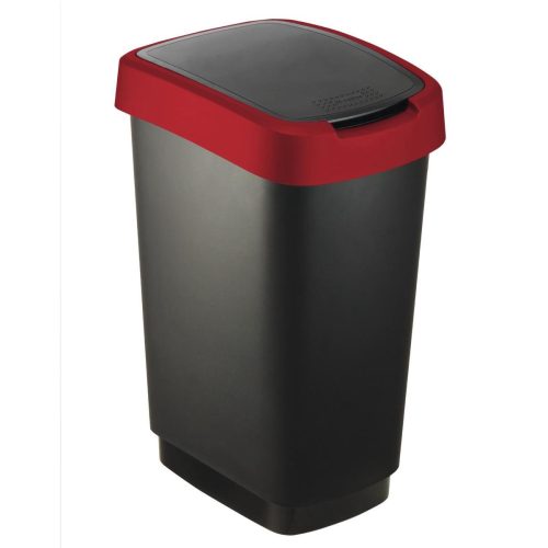 Rotho afvalbaktwist rood 25 liter