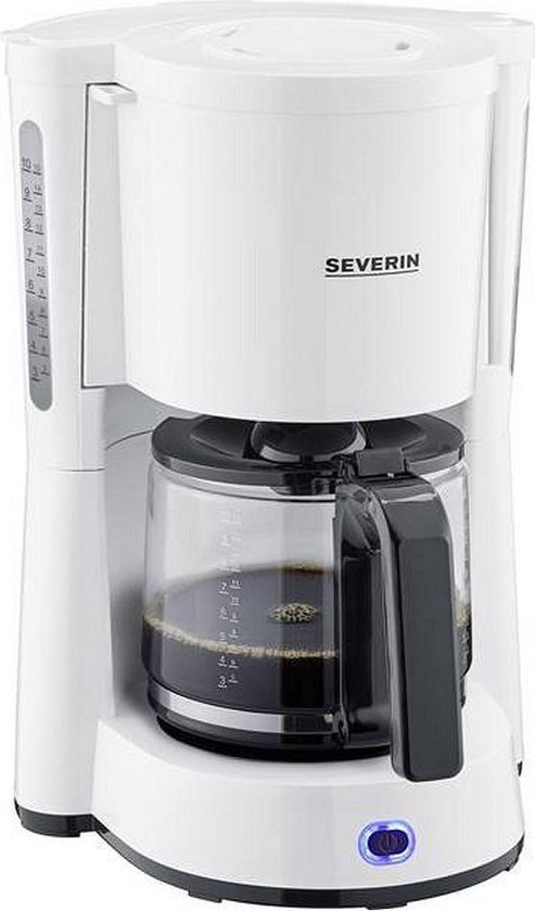 Severin koffiezetapparaat wit ka4816