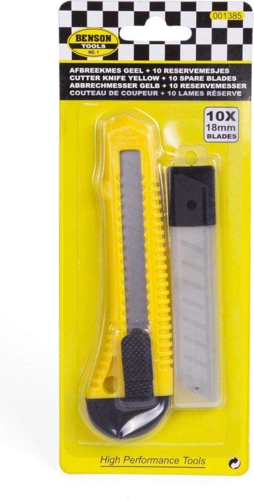 Stanleymes met 10 reservemessen