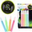 Textielstiften glow in the dark 4 stuks