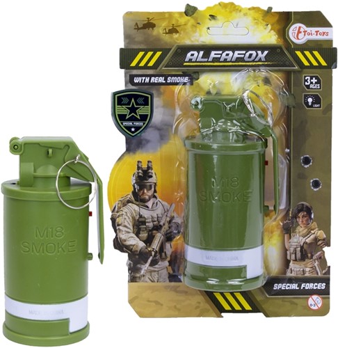 Toi-Toys rookgranaat met licht