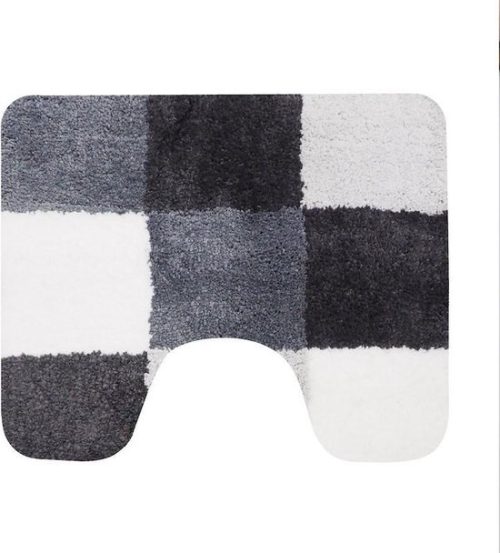Toiletmat brest grey 60x50cm