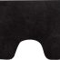 Toiletmat caen/black 60x50cm