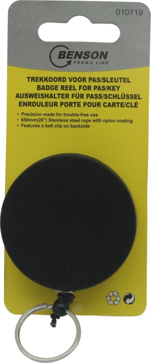 Trekkoord voor pas/sleutel