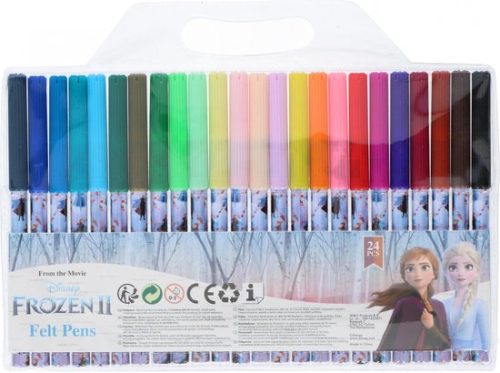 Viltstiften 24-delig Frozen2