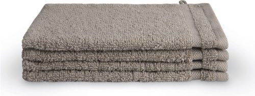 Washandjes 4 stuks byrklund taupe