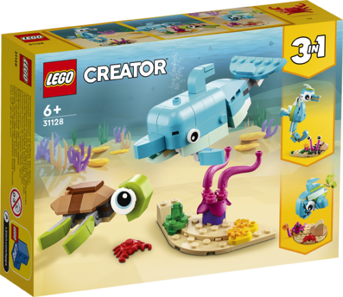 Lego creator dolfijn en schildpad 31128