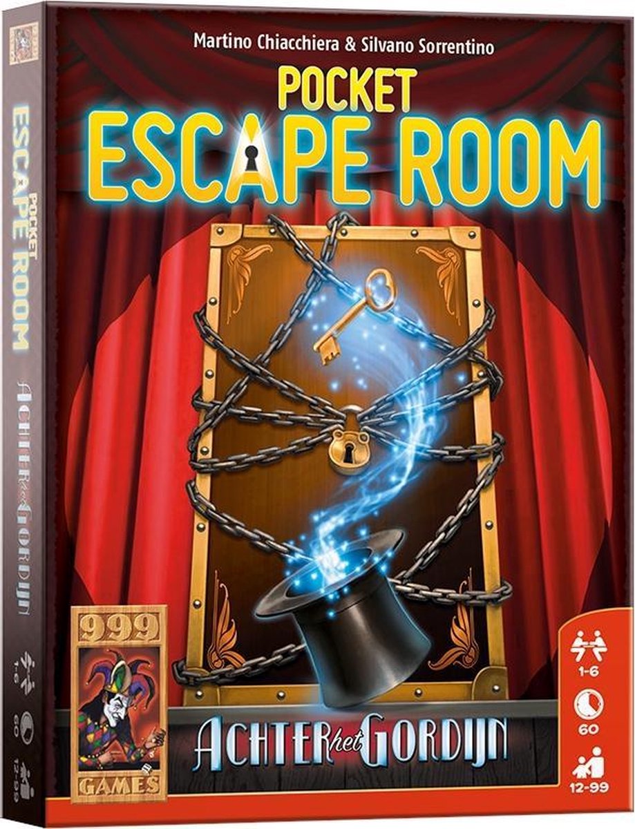 999games pocket escape room: achter het gordijn
