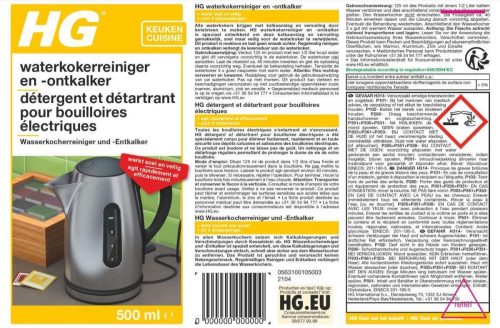 HG waterkoker reiniger en ontkalker