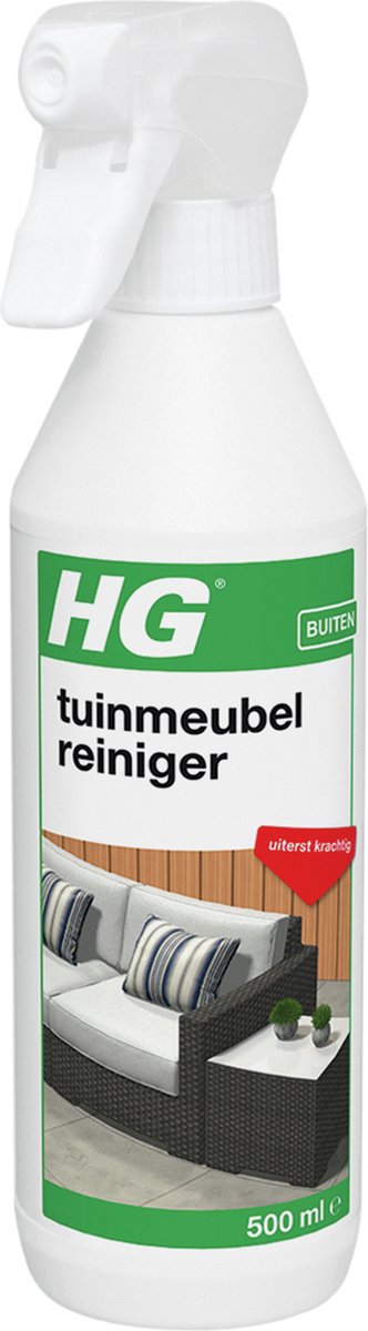 Hg tuinmeubel reiniger