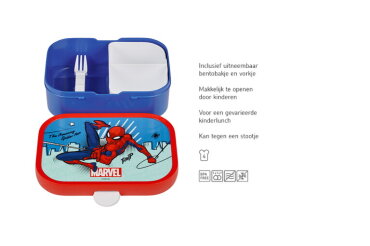 Mepal lunchbox spider-man