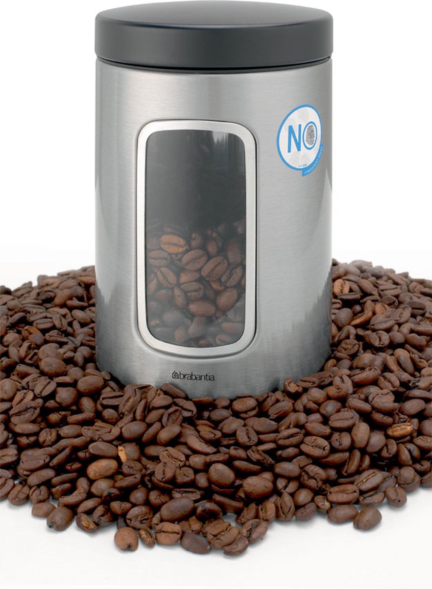 Brabantia vensterbus matt steel fingerprint proof