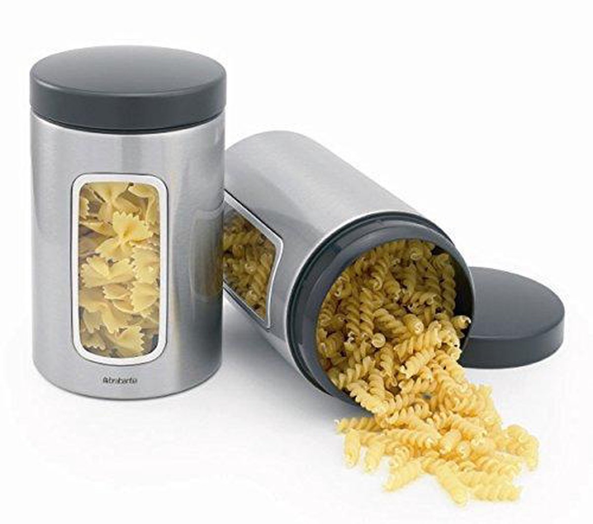 Brabantia vensterbus matt steel fingerprint proof