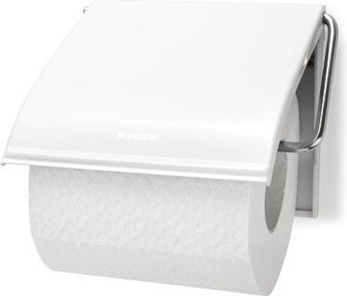 Brabantia wc rolhouder/klep white