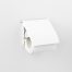 Brabantia wc rolhouder/klep white