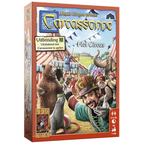 Carcassone uitbreiding: het circus 999games
