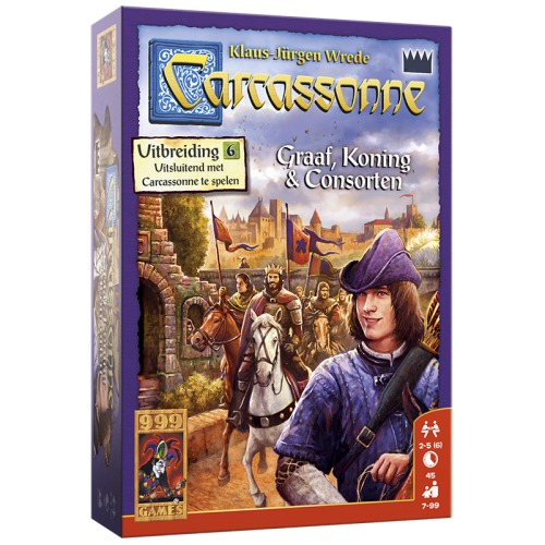 Carcassonne uitbreiding: graaf,koning & consorten 999games