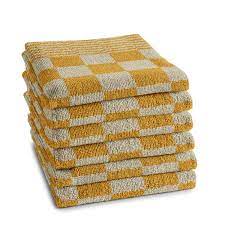 DDDDD keukendoek barbeque ochre 50x55cm