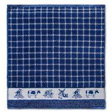 DDDDD keukendoek dutchie kitchen blue 50x55cm