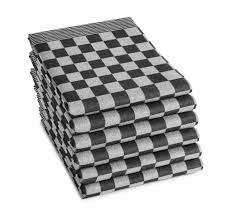 DDDDD theedoek barbeque black 60x65cm