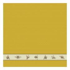 DDDDD theedoek bees yellow 65x60cm