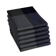 DDDDD theedoek blend graphite 60x65cm