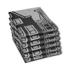 DDDDD theedoek canal black 60x65cm