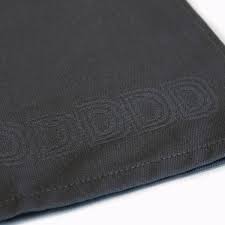 DDDDD theedoek logo anthracite 65x60cm