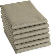 DDDDD theedoek logo taupe 65x60cm