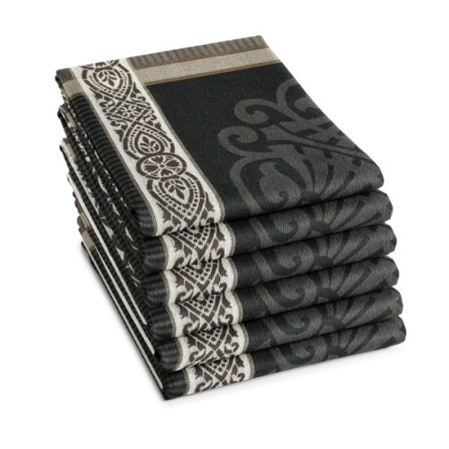 DDDDD theedoek rozet grey 60x65cm