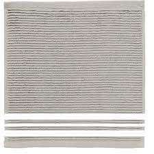 DDDDD vaatdoek licht grijs 100 % katoen 30x30cm