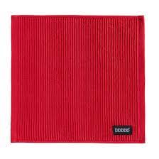 DDDDD vaatdoek rood basic clean 100% katoen 30x30cm