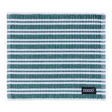 DDDDD vaatdoek wit/groen classic clean 100% katoen 30x30cm