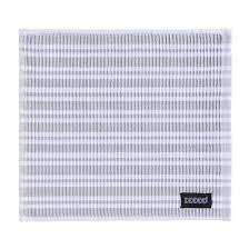 DDDDD vaatdoek wit/licht grijs classic clean 100% katoen 30x30cm