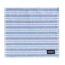 DDDDD vaatdoek wit/pastel blauw classic clean 100% katoen 30x30cm