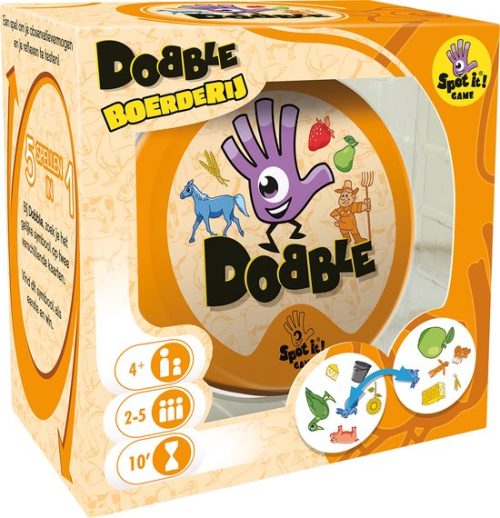 Dobble: boerderij kaartspel
